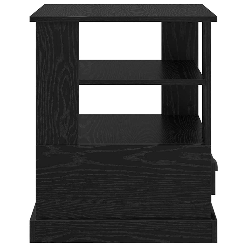 Cabinet de chevet Chêne noir 50 x 50 x 60 cm Bois d'ingénierie - XIOS