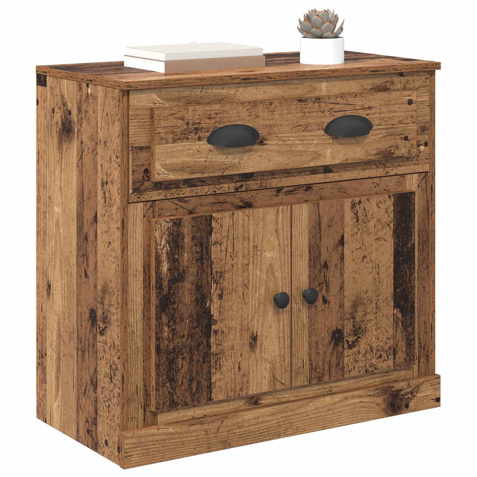 Haut Armoire Bois Ancien 70 x 35,5 x 67,5 cm Bois d'ingénierie - XIOS