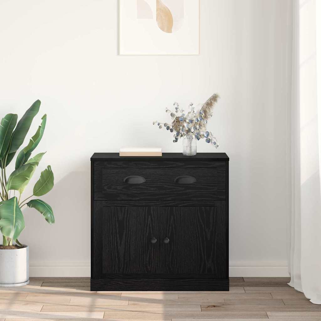 Haut Armoire Chêne noir 70 x 35,5 x 67,5 cm Bois d'ingénierie - XIOS