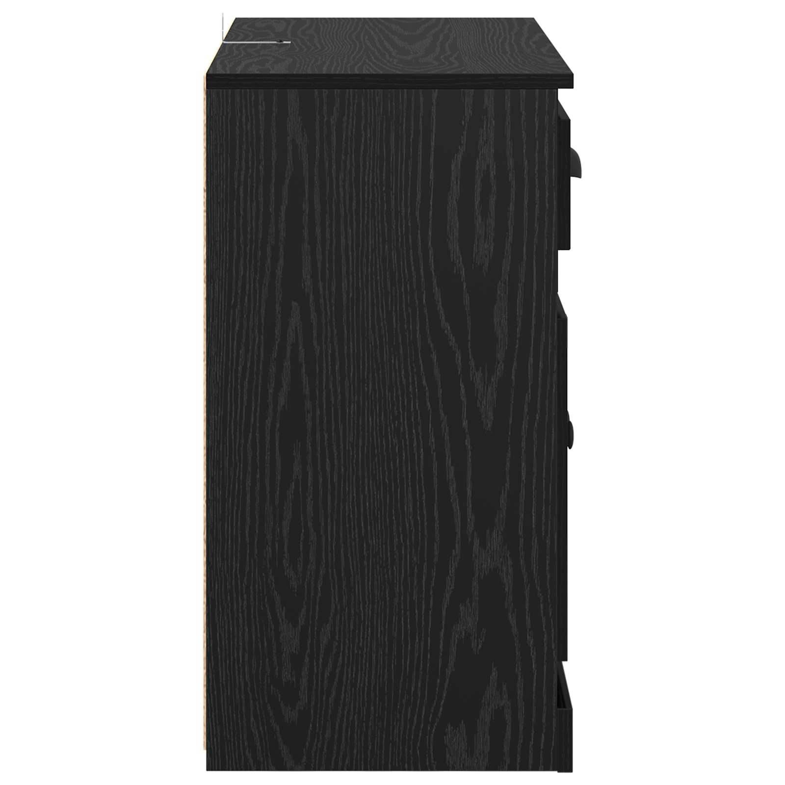 Haut Armoire Chêne noir 70 x 35,5 x 67,5 cm Bois d'ingénierie - XIOS