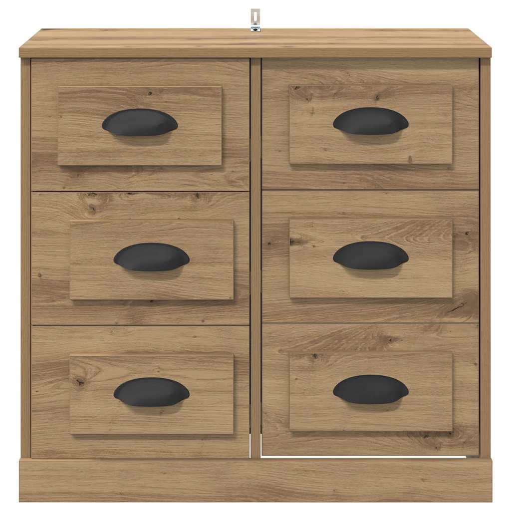 Buffet Chêne artisanal 70 x 35,5 x 67,5 cm Bois d'ingénierie - XIOS