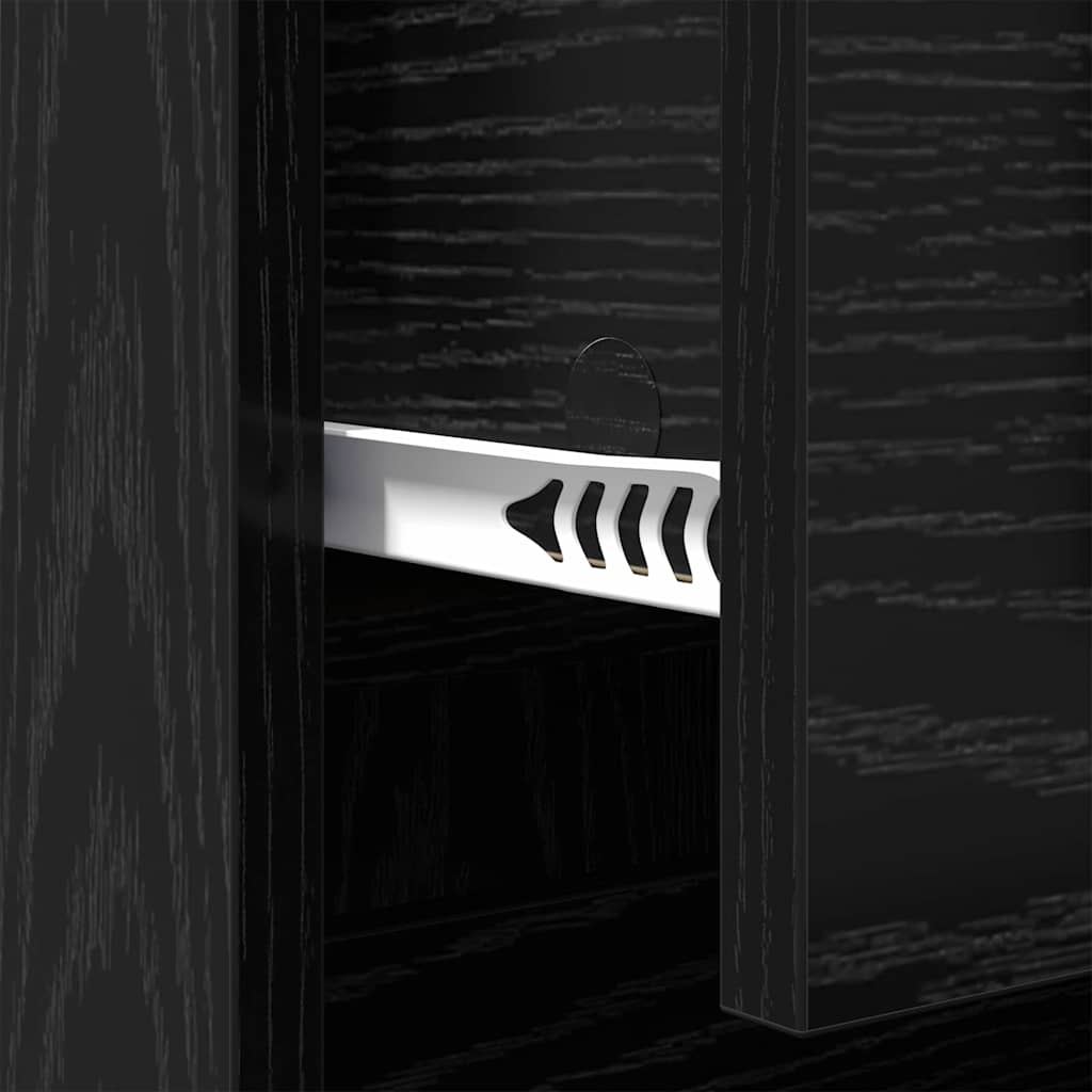 Buffet Chêne noir 70 x 35,5 x 67,5 cm Bois d'ingénierie - XIOS