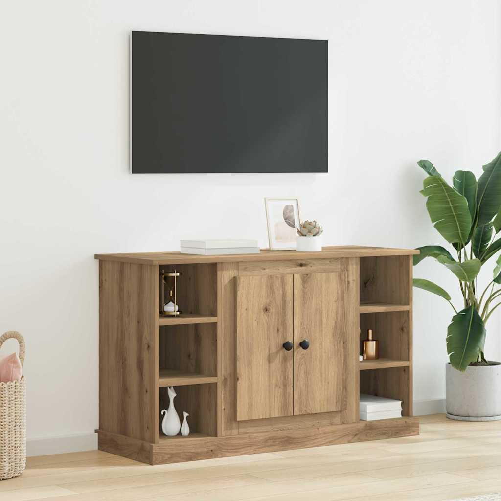 Buffet Chêne artisanal 100 x 35,5 x 60 cm Bois d'ingénierie - XIOS