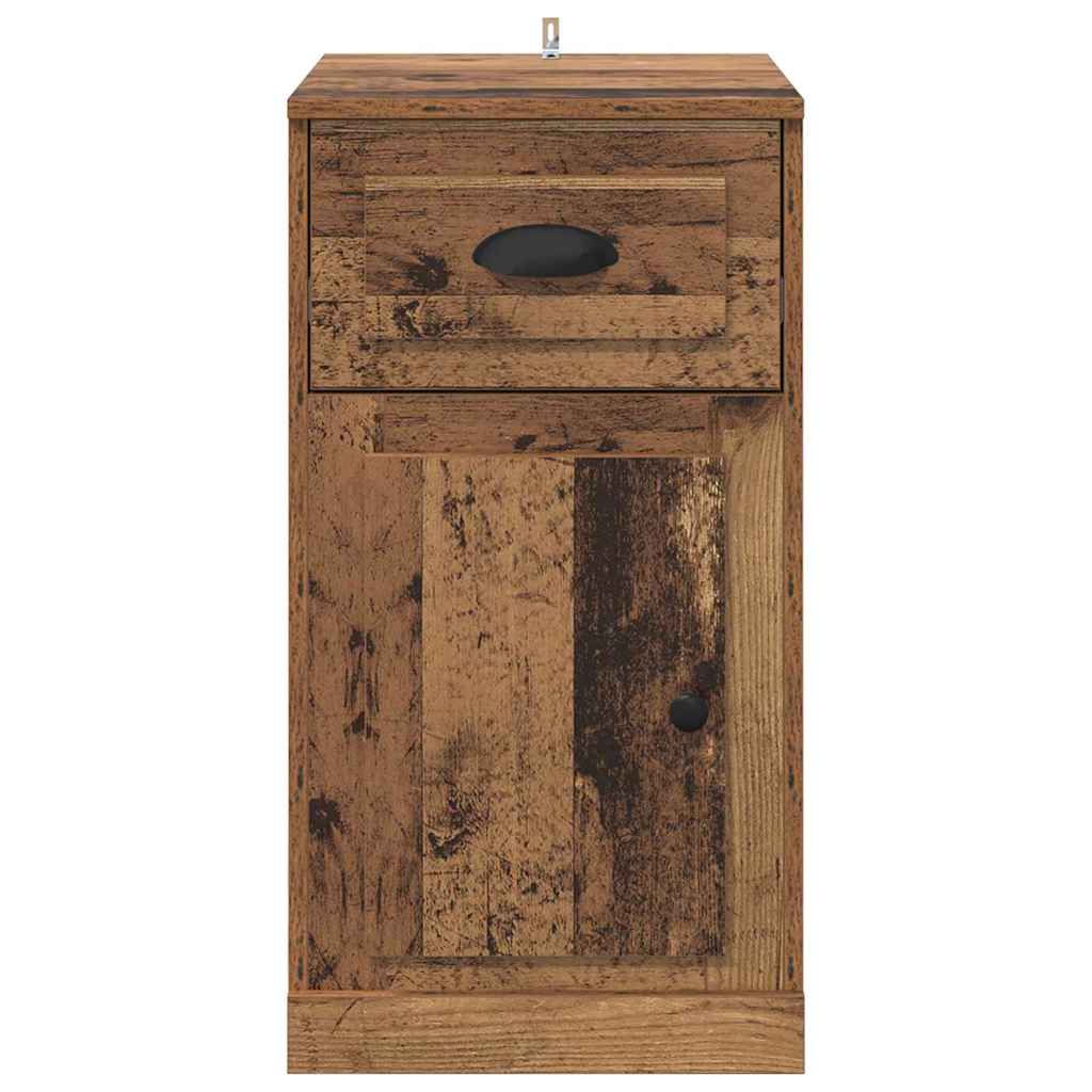 Meuble d'appoint Bois ancien 40 x 50 x 75 cm Bois d'ingénierie - XIOS
