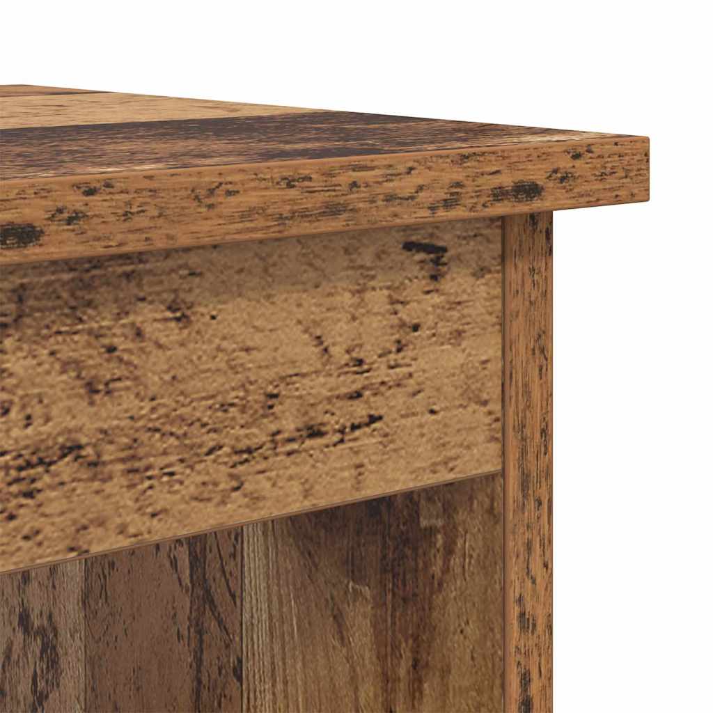 Table basse 3 pcs Bois Ancien Bois d'ingénierie - XIOS