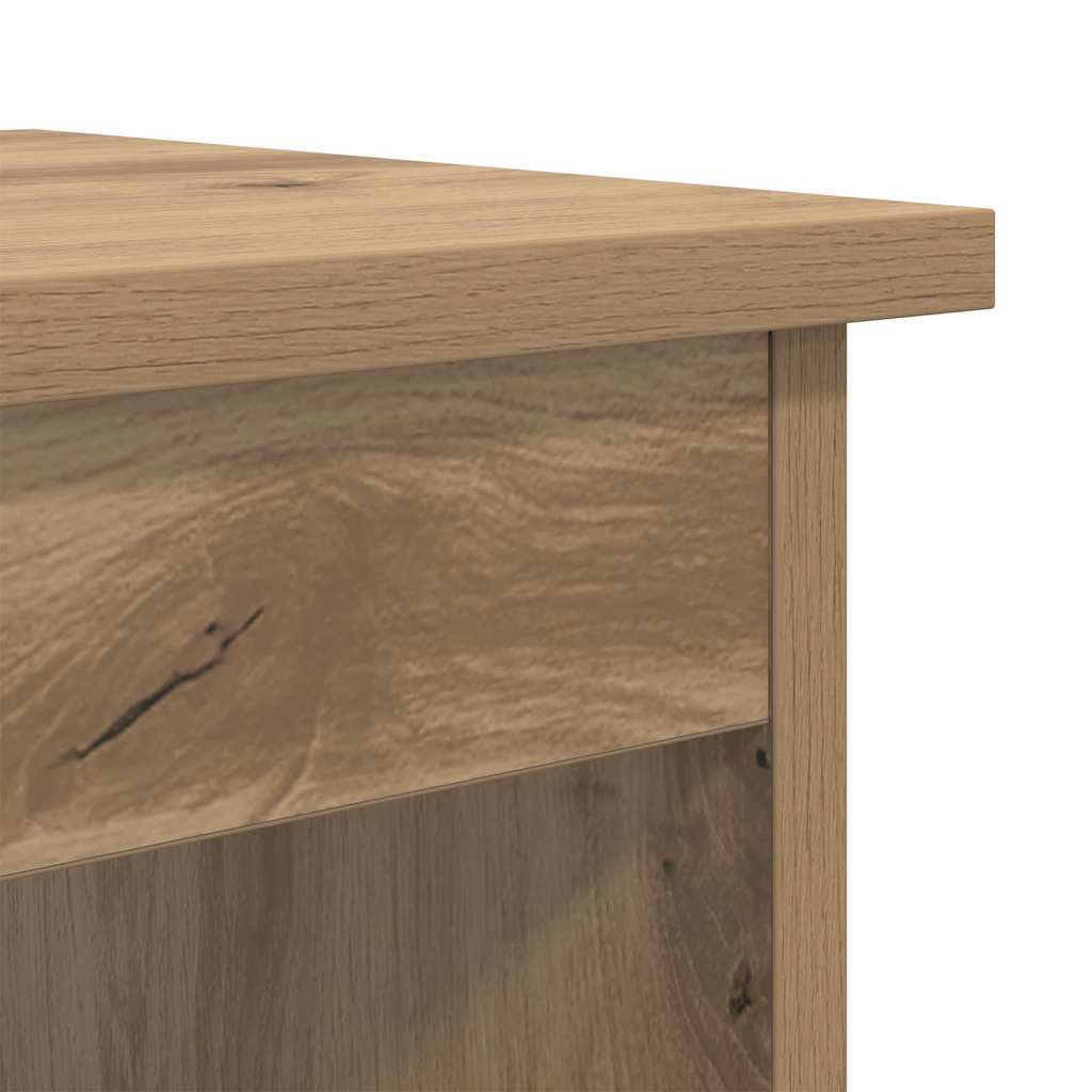 Table basse 3 pcs Chêne artisanal Bois d'ingénierie - XIOS
