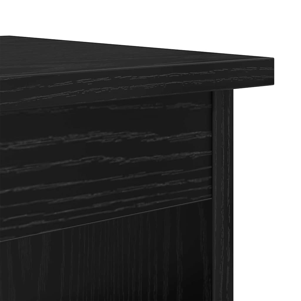 Table basse 3 pcs Chêne noir Bois d'ingénierie - XIOS