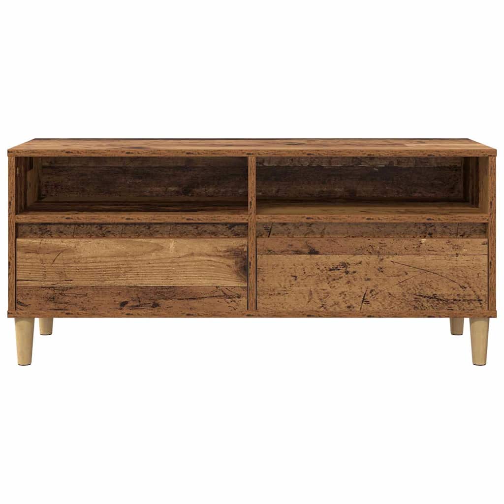 Meuble TV Bois Ancien 100 x 34,5 x 44,5 cm Bois d'ingénierie - XIOS