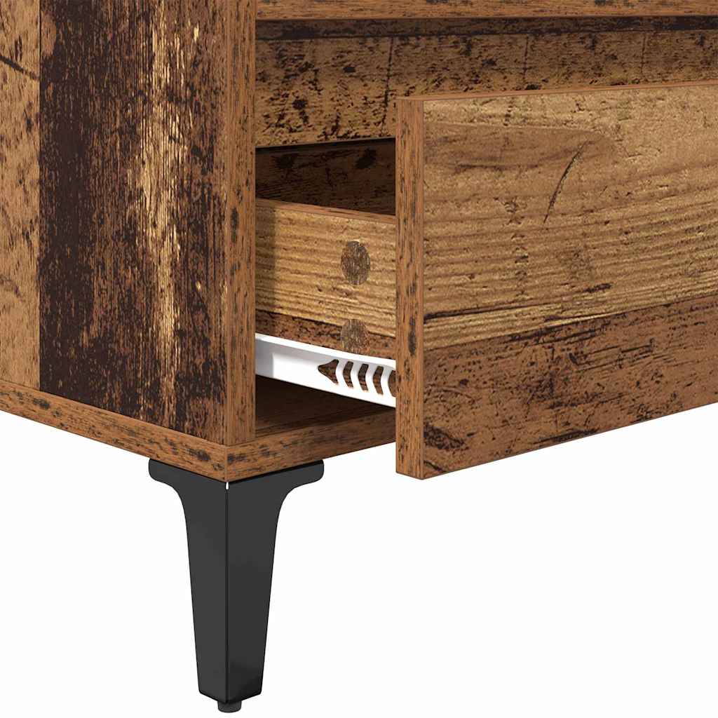 Meuble TV avec tiroir Bois Ancien 100 x 34,5 x 44,5 cm - XIOS