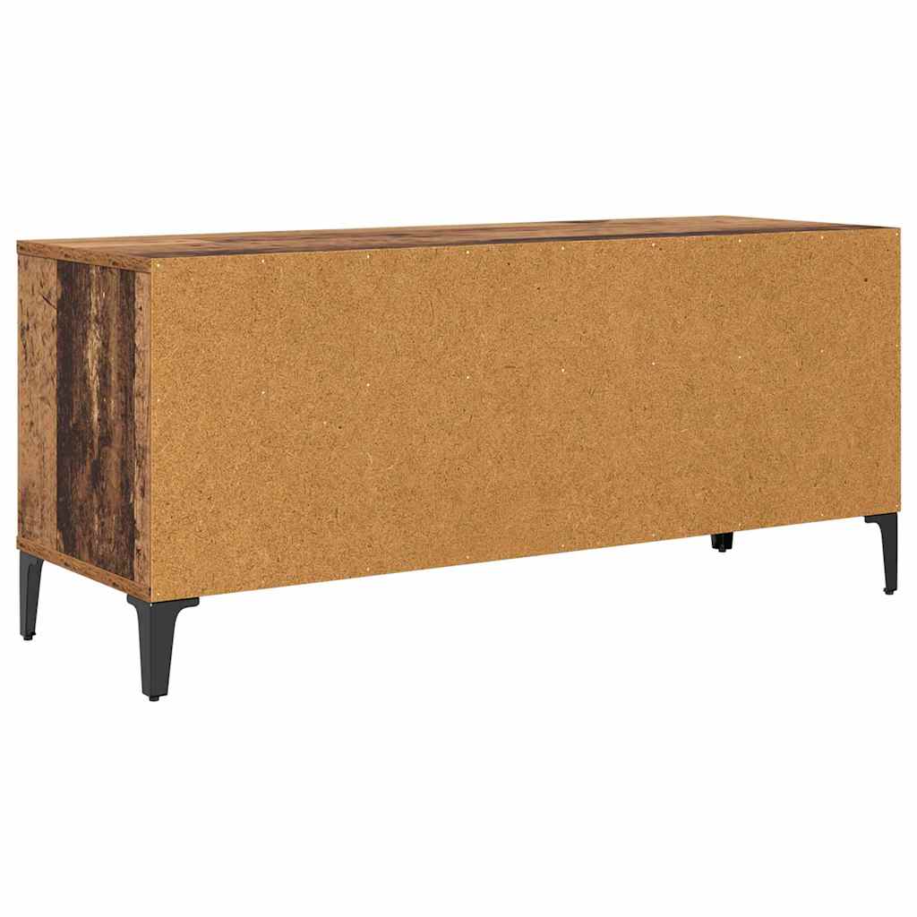 Meuble TV avec tiroir Bois Ancien 100 x 34,5 x 44,5 cm - XIOS