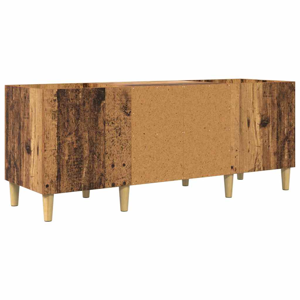 Meuble à vinyles Bois Ancien 121 x 38 x 48 cm Bois d'ingénierie - XIOS