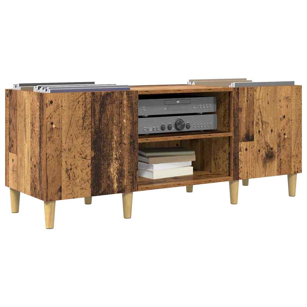 Meuble à vinyles Bois Ancien 121 x 38 x 48 cm Bois d'ingénierie - XIOS