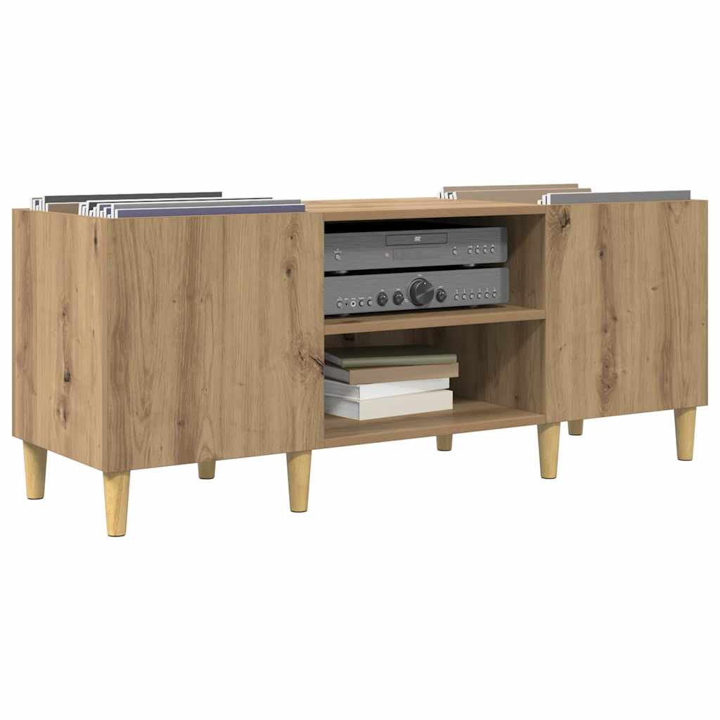 Meuble à vinyles 121 x 38 x 48 cm Bois d'ingénierie - XIOS