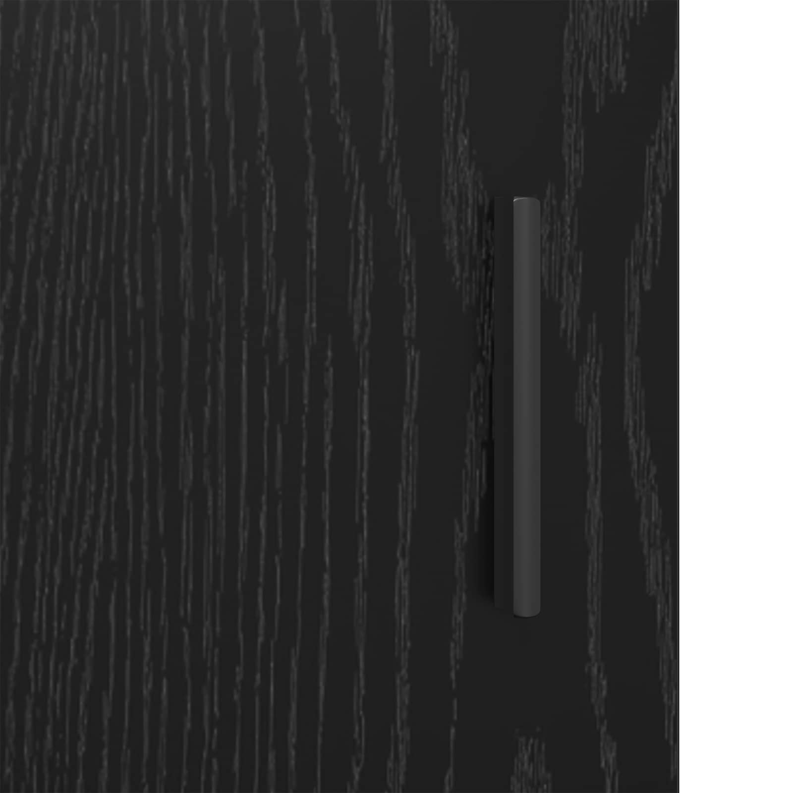 Buffet Chêne noir 69,5 x 34 x 90 cm Bois d'ingénierie - XIOS