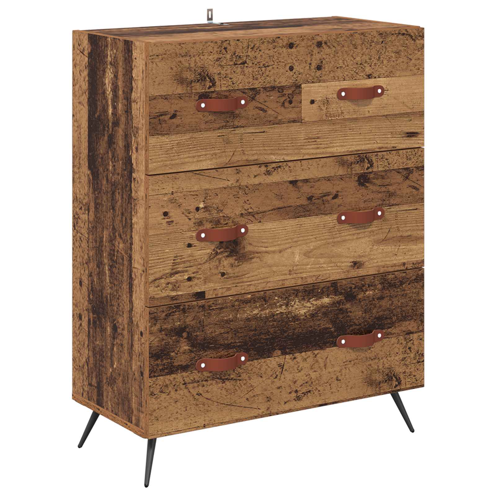 Commode Bois ancien 69,5 x 34 x 90 cm Bois d’ingénierie - XIOS
