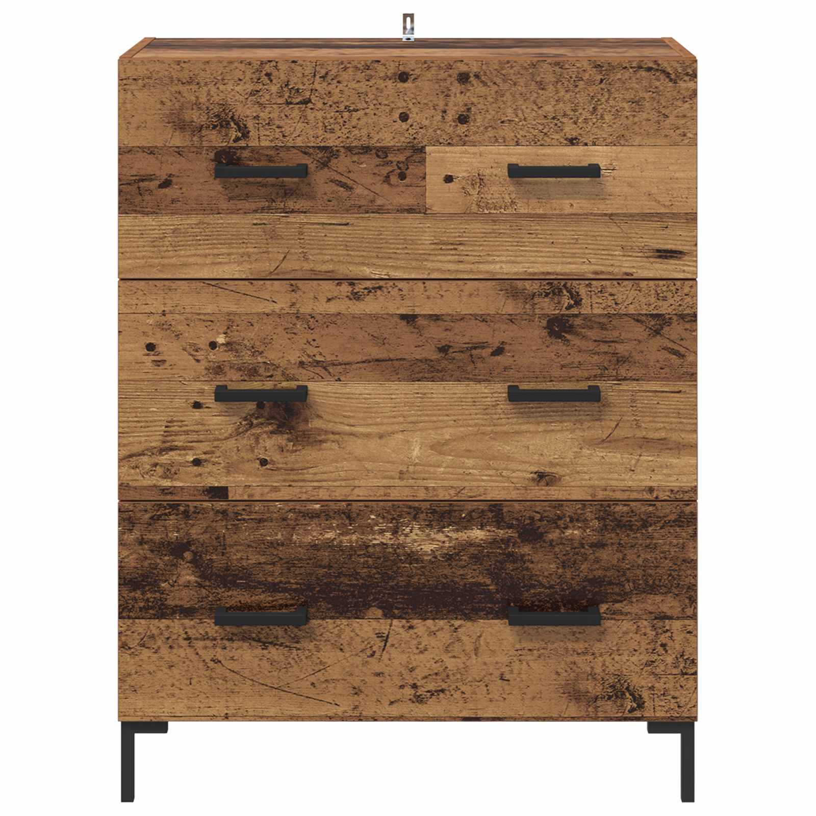 Buffet Bois Ancien 69,5 x 34 x 90 cm Bois d'ingénierie et fer - XIOS