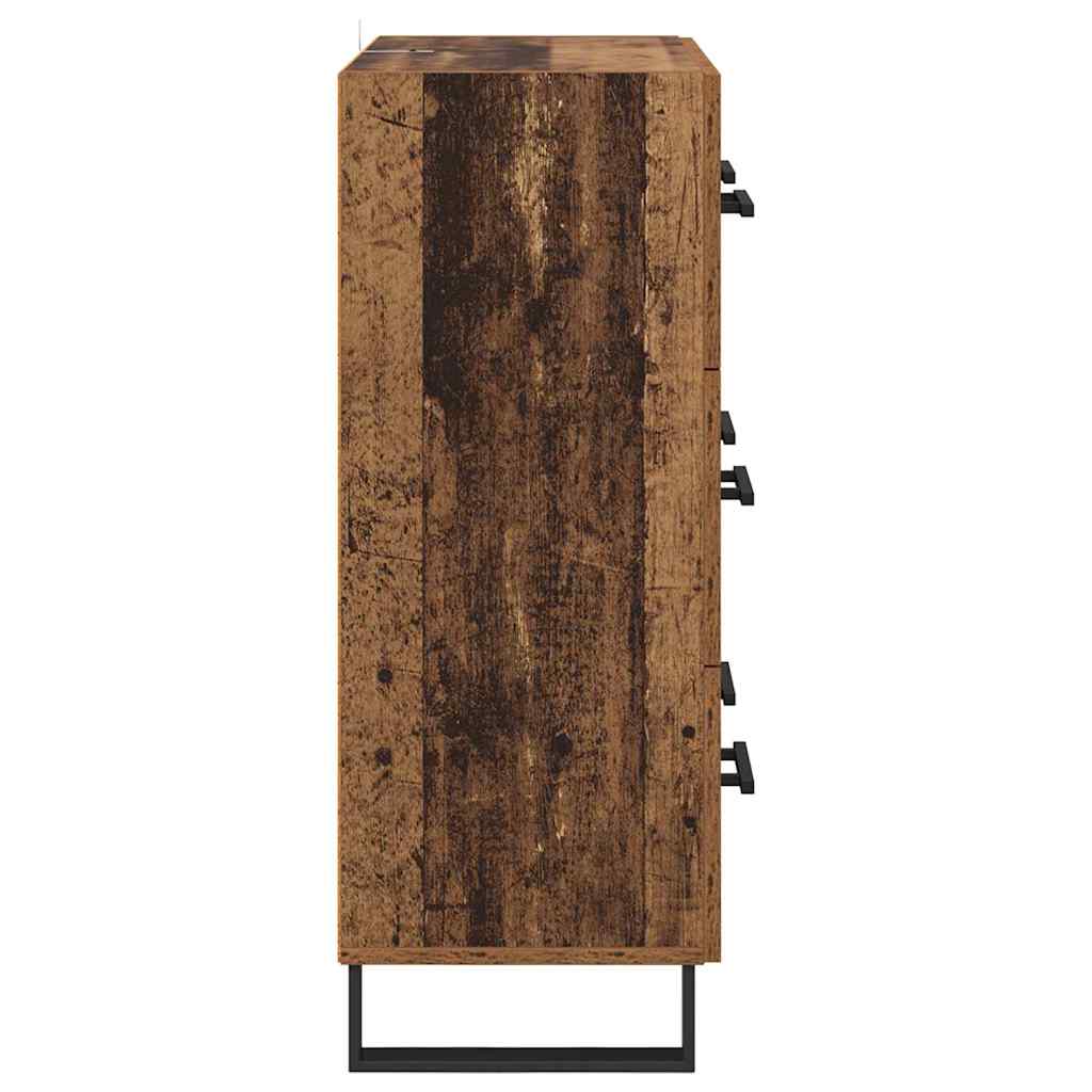 Buffet Bois Ancien 69,5 x 34 x 90 cm Bois d'ingénierie et fer - XIOS