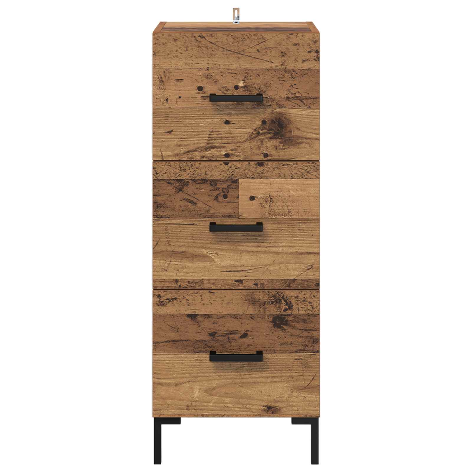Buffet Bois ancien 34,5 x 34 x 90 cm Bois d'ingénierie - XIOS