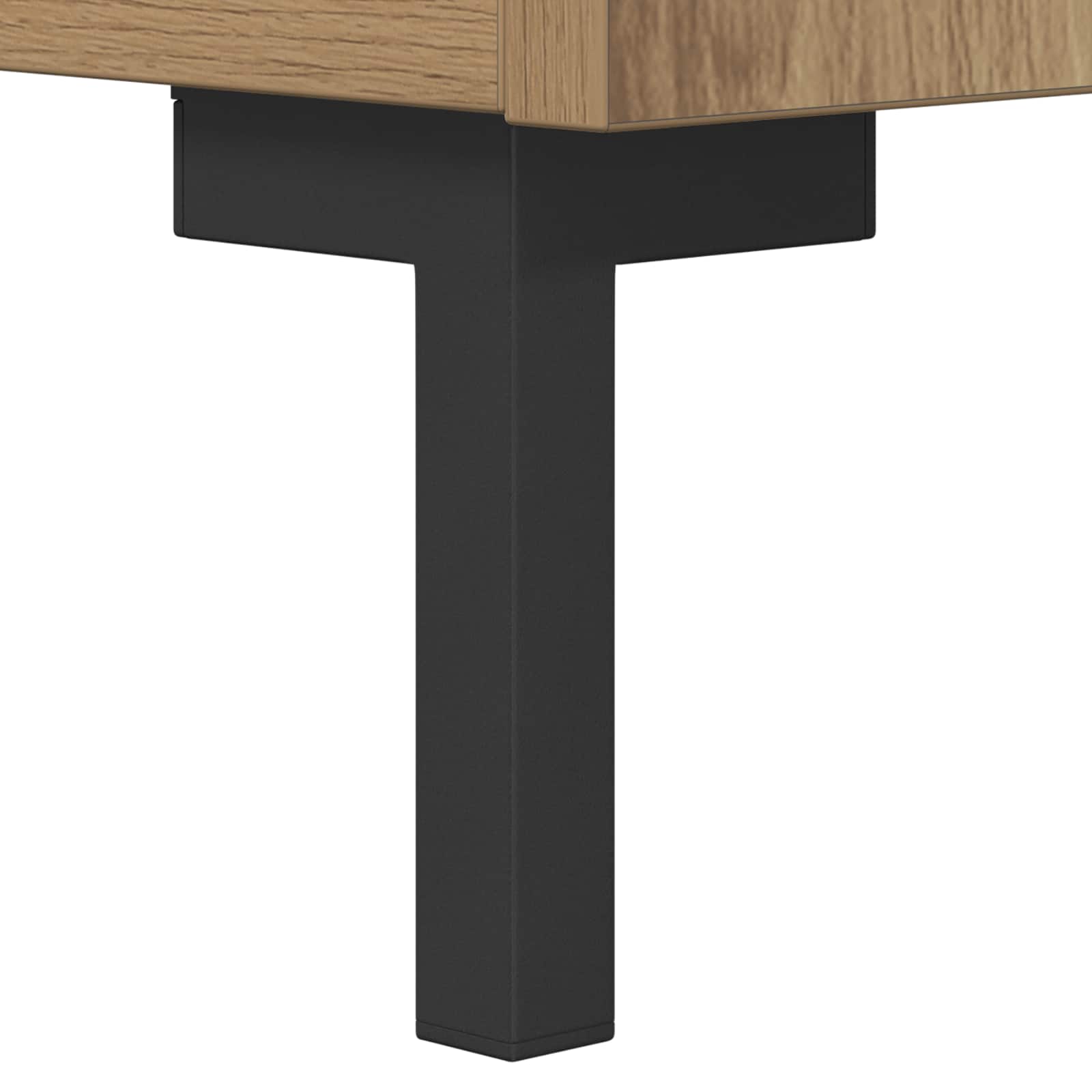 Buffet Chêne artisanal 34,5 x 34 x 90 cm Bois d'ingénierie - XIOS