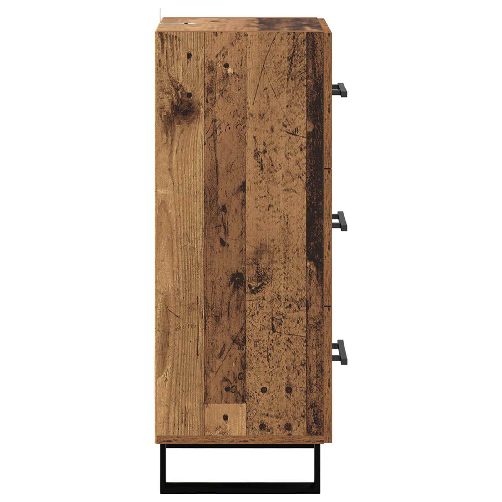 Buffet Bois Ancien 34,5 x 34 x 90 cm Bois d'ingénierie et fer - XIOS
