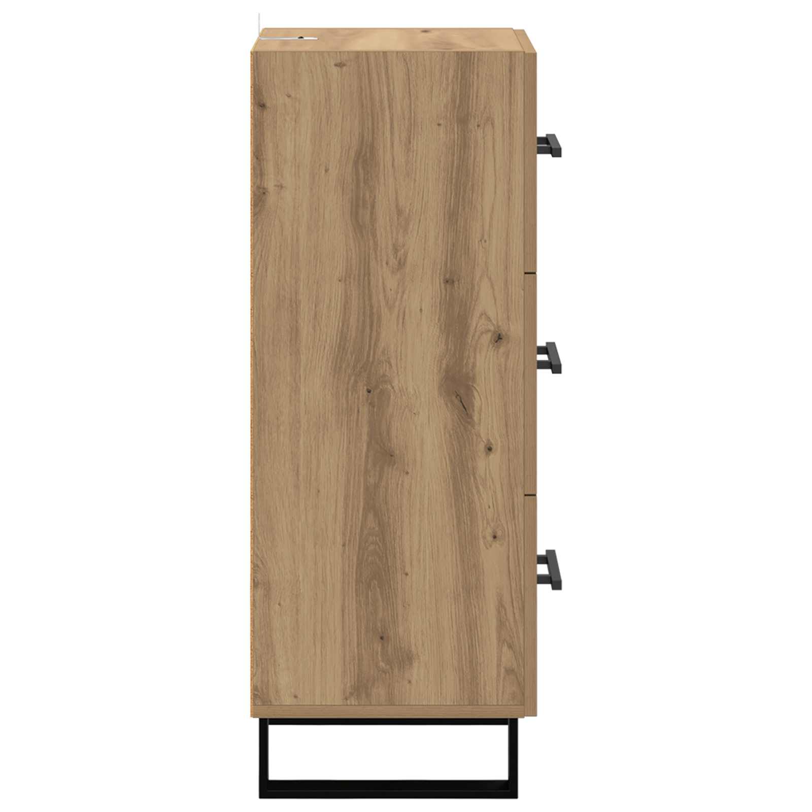 Buffet avec tiroir Chêne artisanal 34,5 x 34 x 90 cm - XIOS