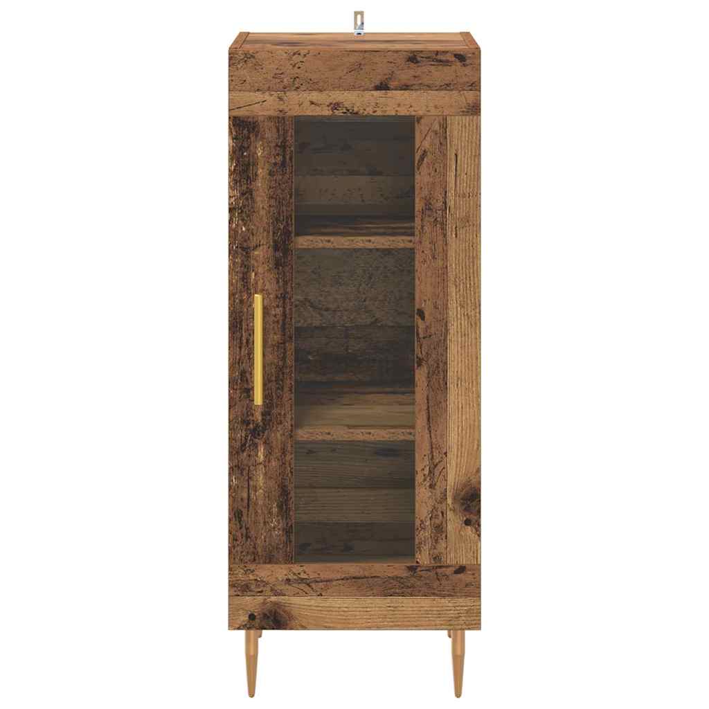 Buffet Bois ancien 34 x 34,5 x 90 cm Bois d'ingénierie - XIOS