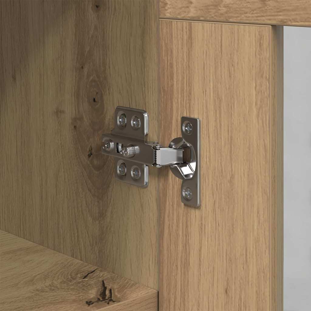 Buffet chêne artisanal 34 x 34,5 x 90 cm Bois d'ingénierie - XIOS