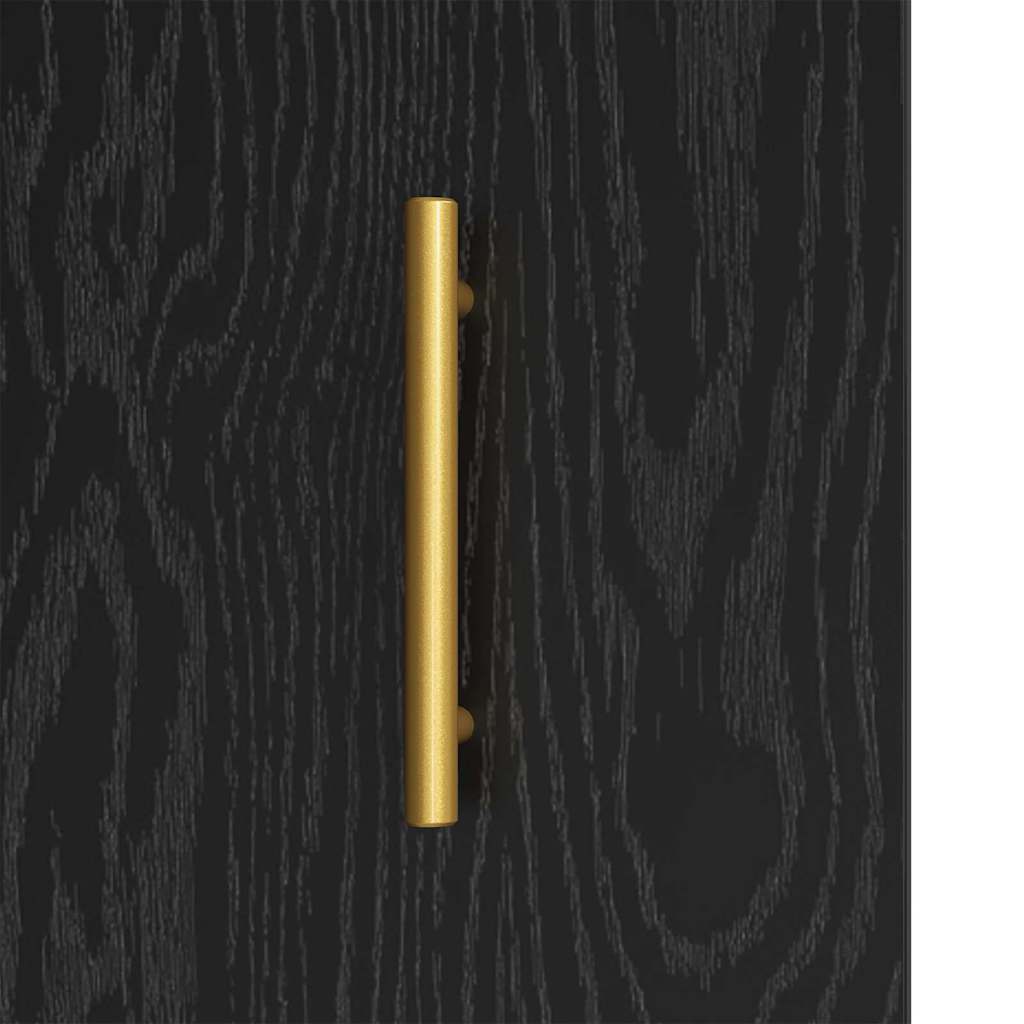 Buffet Chêne noir 34 x 34,5 x 90 cm Bois d'ingénierie - XIOS