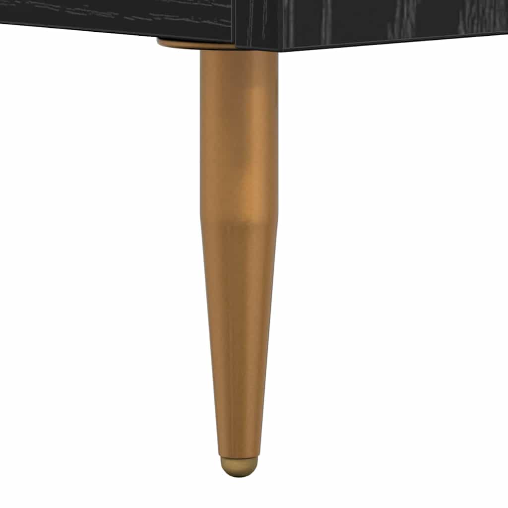 Buffet Chêne noir 34 x 34,5 x 90 cm Bois d'ingénierie - XIOS