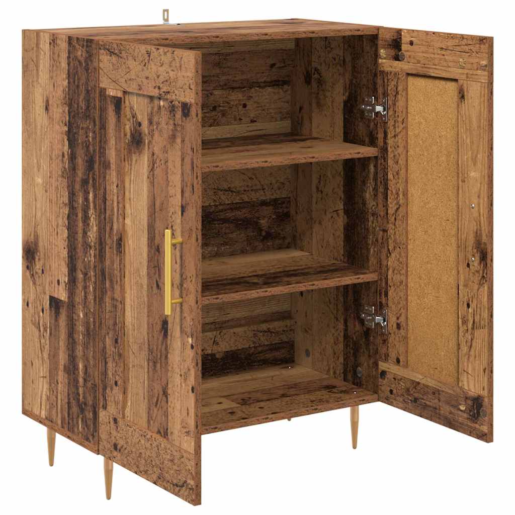 Buffet Bois Ancien 69,5 x 34 x 90 cm Bois d'ingénierie et fer - XIOS