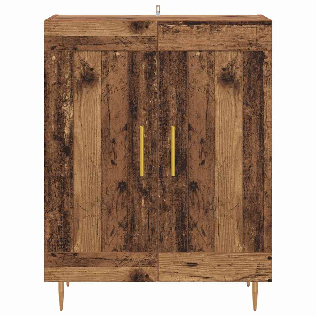 Buffet Bois Ancien 69,5 x 34 x 90 cm Bois d'ingénierie et fer - XIOS