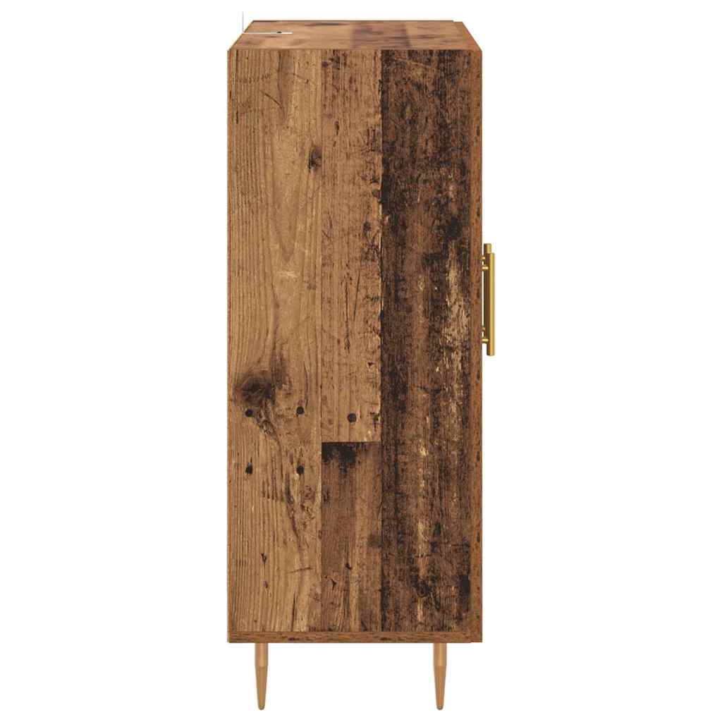 Buffet Bois Ancien 69,5 x 34 x 90 cm Bois d'ingénierie et fer - XIOS