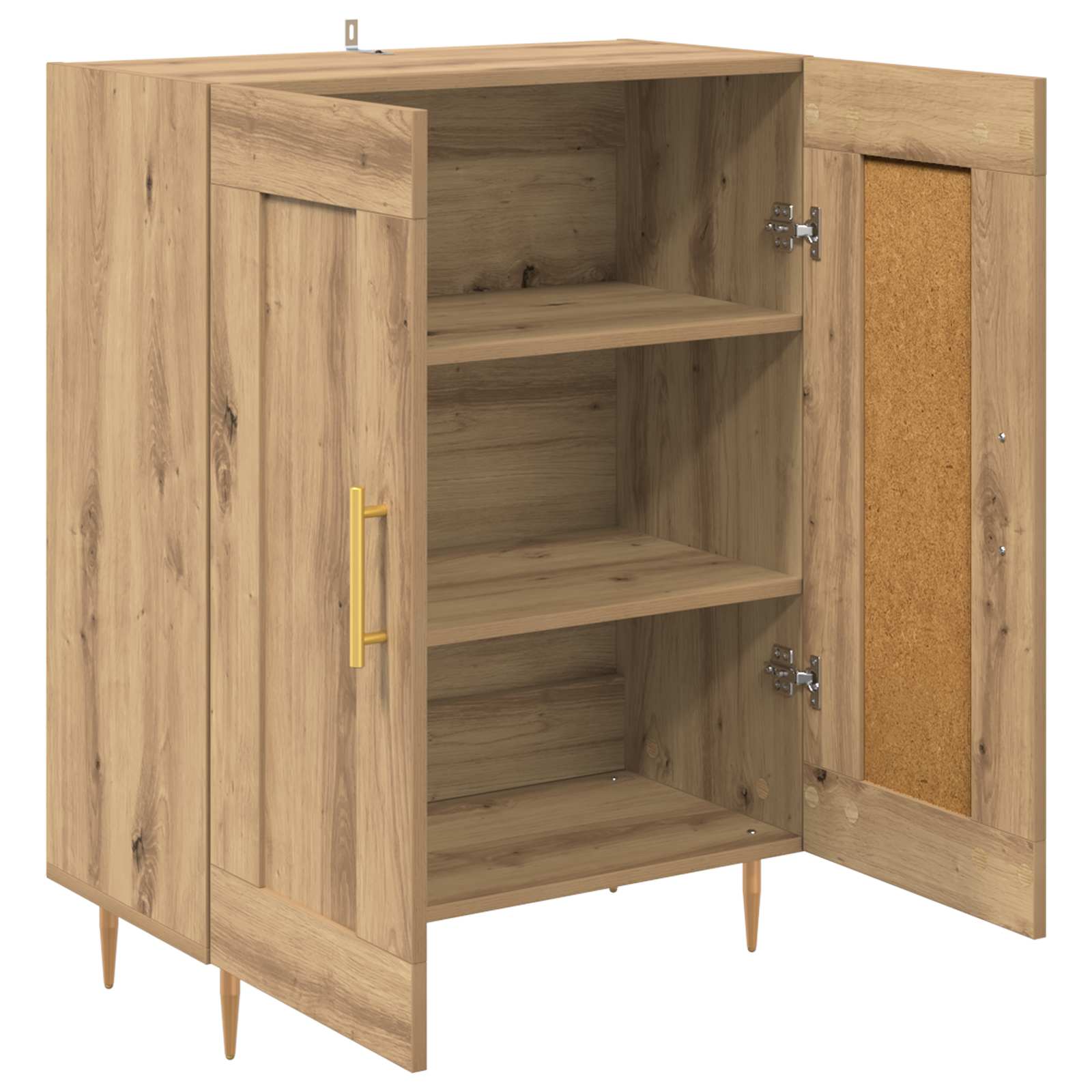 Buffet Chêne artisanal 69,5 x 34 x 90 cm - XIOS