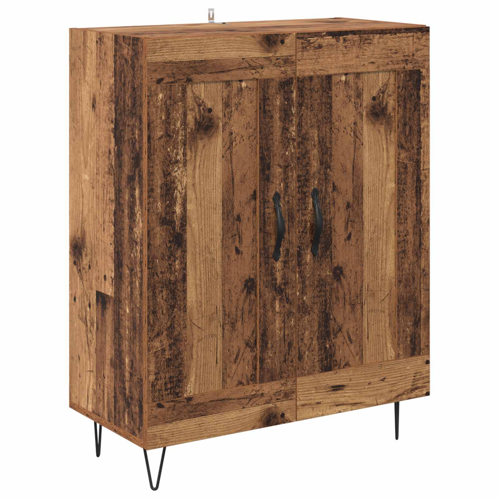 Buffet Bois Ancien 69,5 x 34 x 90 cm Bois d'ingénierie et fer - XIOS