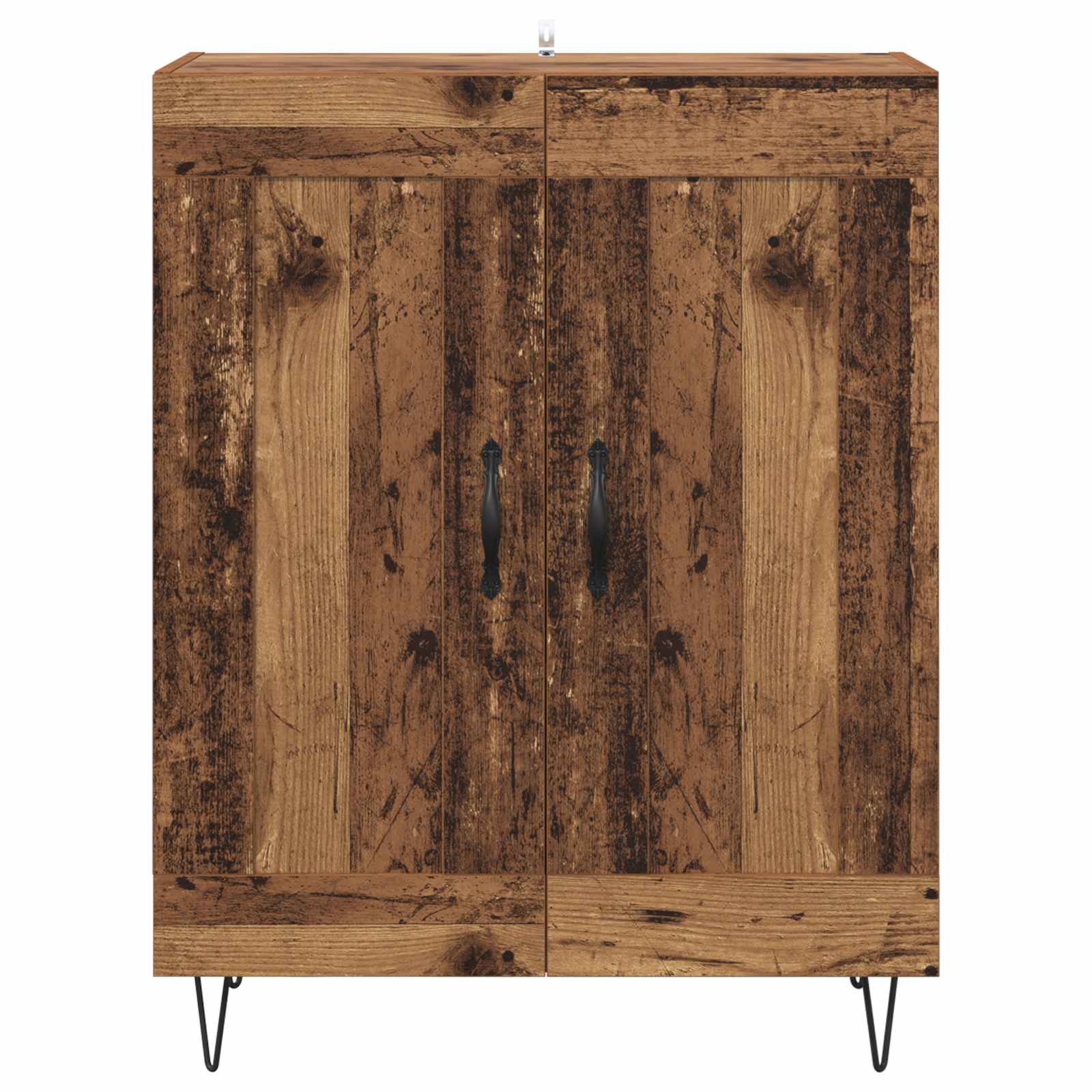 Buffet Bois Ancien 69,5 x 34 x 90 cm Bois d'ingénierie et fer - XIOS