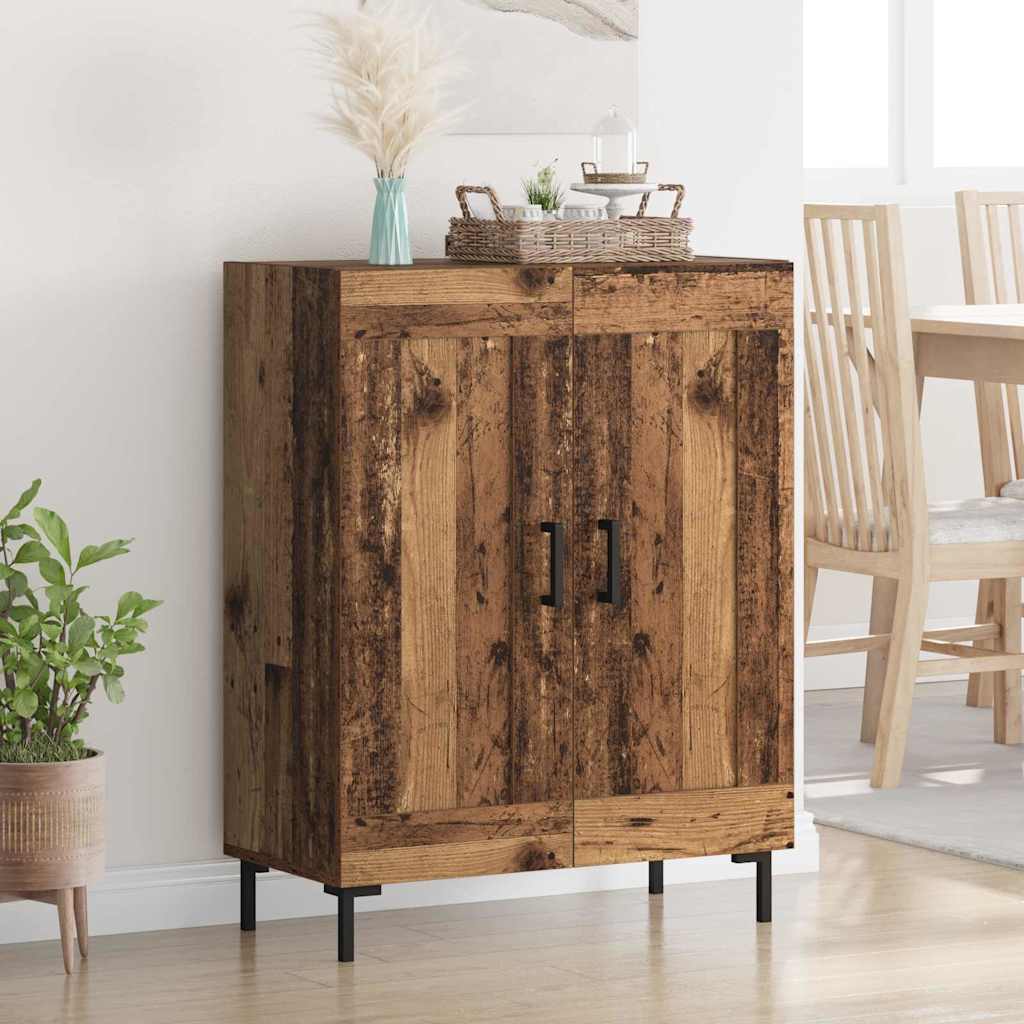 Buffet Bois Ancien 69,5 x 34 x 90 cm Bois d'ingénierie et fer - XIOS