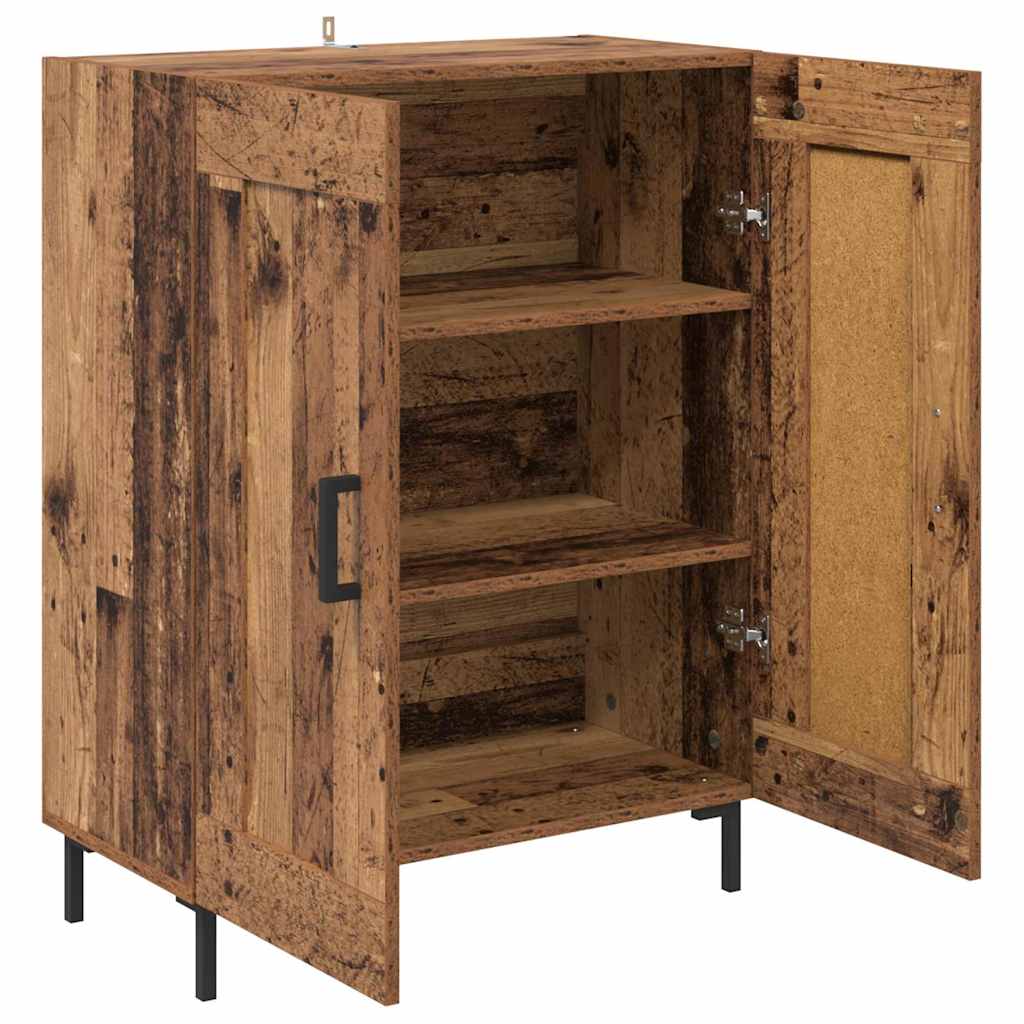 Buffet Bois Ancien 69,5 x 34 x 90 cm Bois d'ingénierie et fer - XIOS