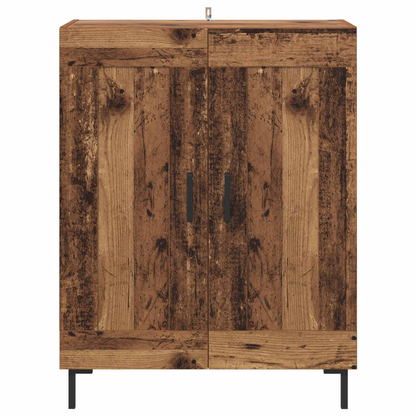 Buffet Bois Ancien 69,5 x 34 x 90 cm Bois d'ingénierie et fer - XIOS