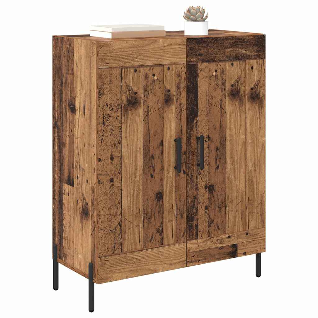 Buffet Bois Ancien 69,5 x 34 x 90 cm Bois d'ingénierie et fer - XIOS