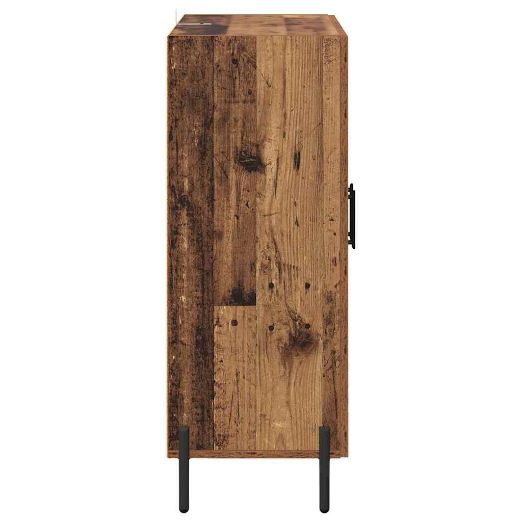 Buffet Bois Ancien 69,5 x 34 x 90 cm Bois d'ingénierie et fer - XIOS
