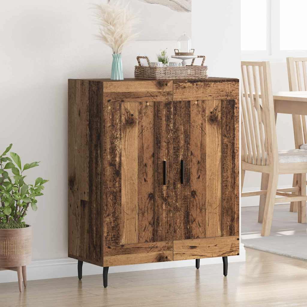 Buffet Bois Ancien 69,5 x 34 x 90 cm Bois d'ingénierie et fer - XIOS