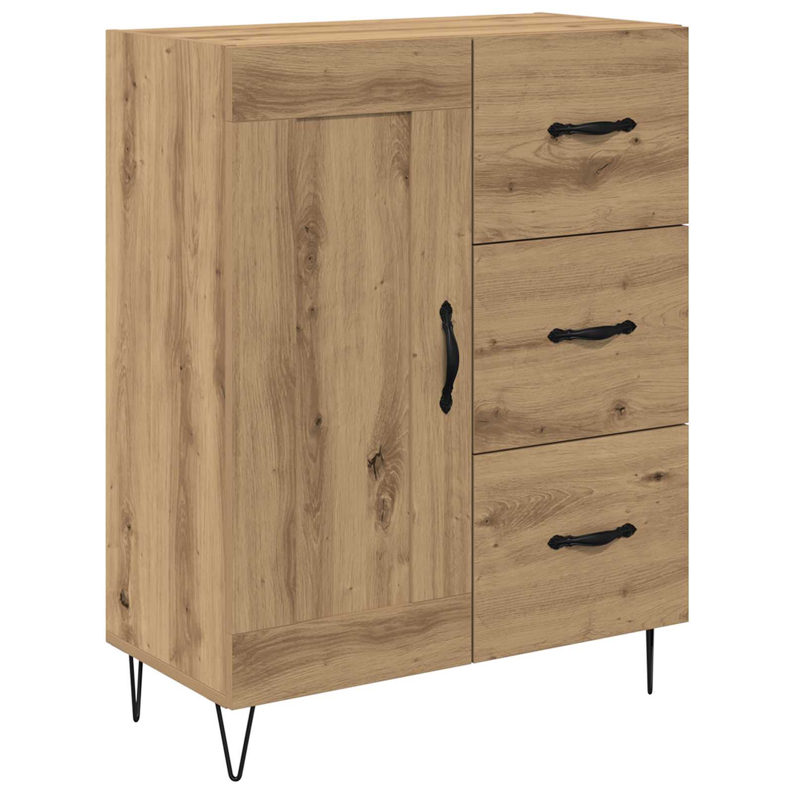 Buffet Chêne Artisanal 69,5 x 34 x 90 cm Bois d’ingénierie - XIOS