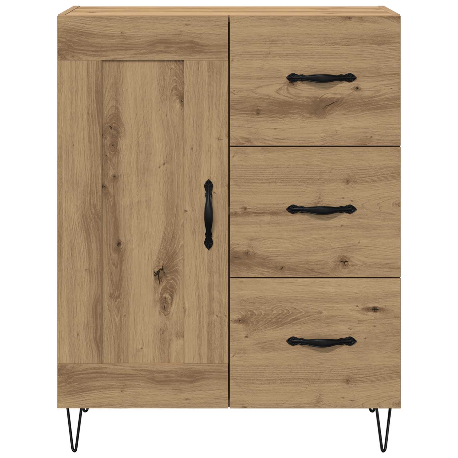 Buffet Chêne Artisanal 69,5 x 34 x 90 cm Bois d’ingénierie - XIOS