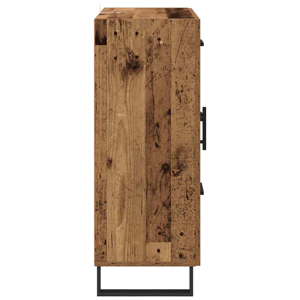 Buffet Bois Ancien 69,5 x 34 x 90 cm Bois d'ingénierie et fer - XIOS