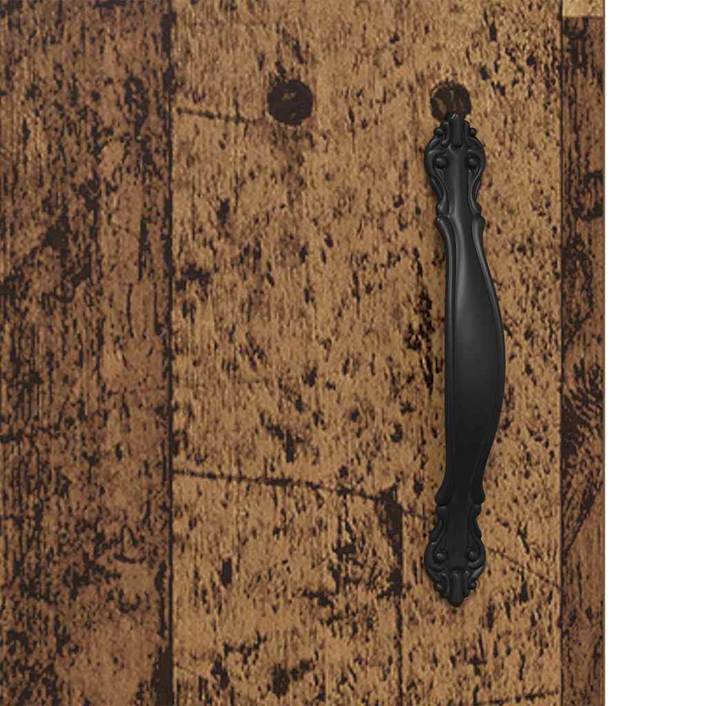 Buffet Bois Ancien 34,5 x 34 x 90 cm Bois d'ingénierie et fer - XIOS