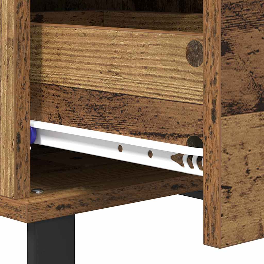 Table basse Bois Ancien 55 x 55 x 36,5 cm Bois d'ingénierie - XIOS