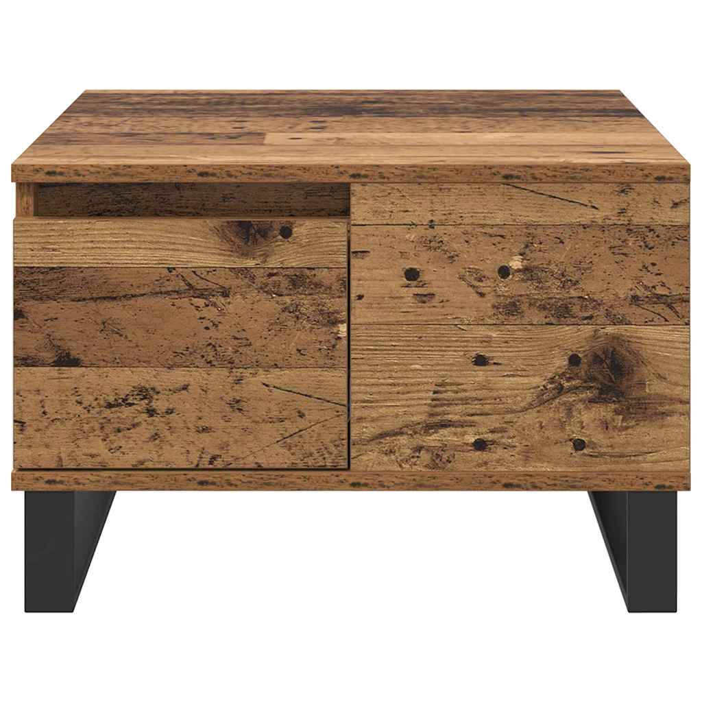 Table basse Bois Ancien 55 x 55 x 36,5 cm Bois d'ingénierie - XIOS