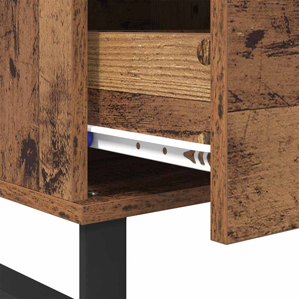 Table basse Bois Ancien 90 x 50 x 36,5 cm Bois d'ingénierie - XIOS