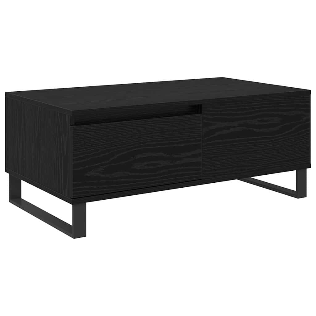 Table basse avec tiroir Chêne noir Bois d'ingénierie - XIOS