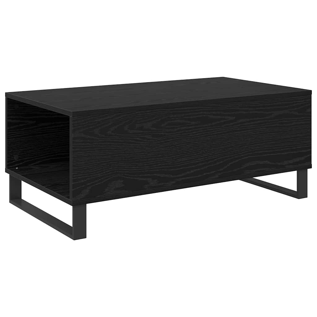 Table basse Chêne noir 90 x 50 x 36,5 cm Bois d'ingénierie - XIOS